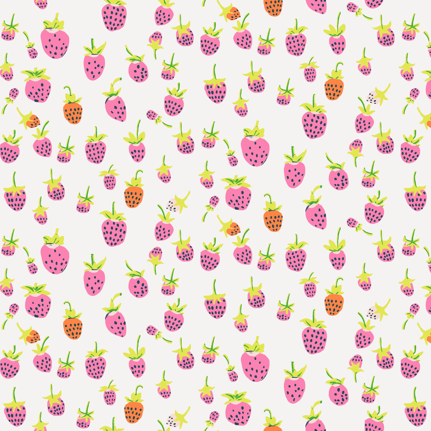 Strawberries in Blush | Heather Ross Favorites