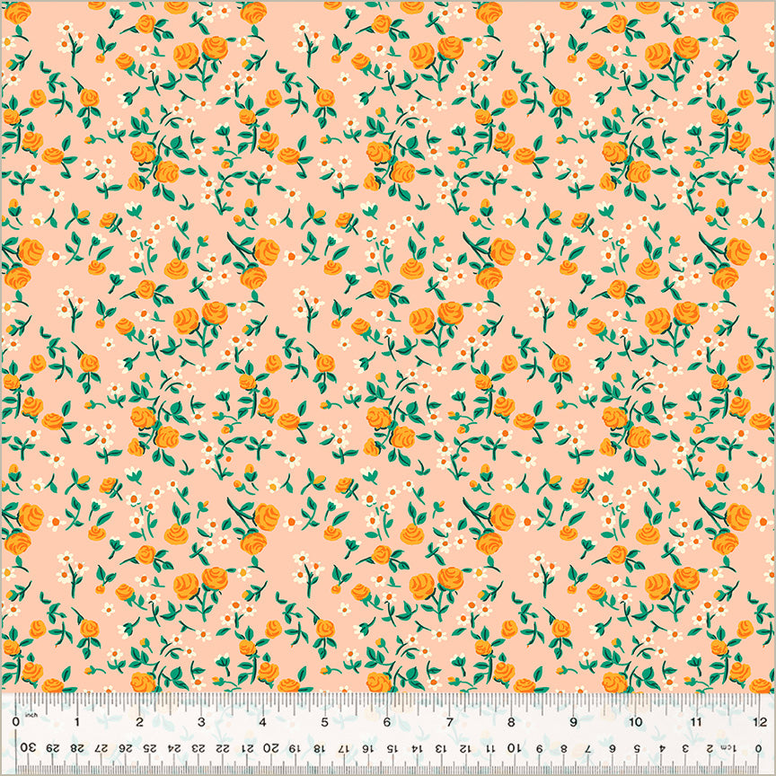 Mousy Floral in Blush | Heather Ross by Hand