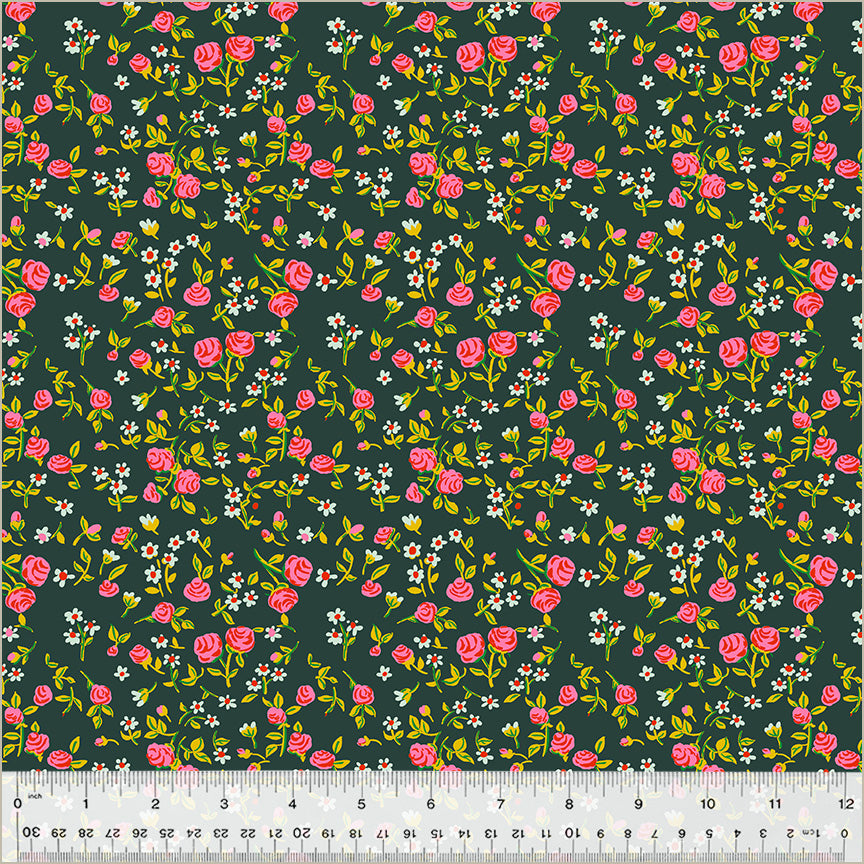 Mousy Floral in Pasture | Heather Ross by Hand