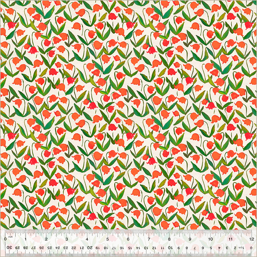 Flowerbed in Cotton | Heather Ross by Hand