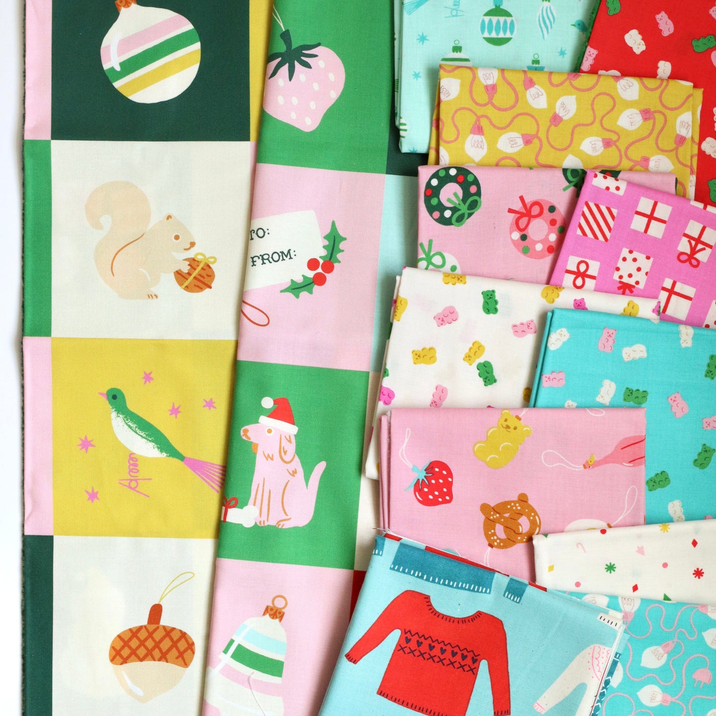 Christmas in August Bundle | BONUS Out of Print C+S Fat Quarter
