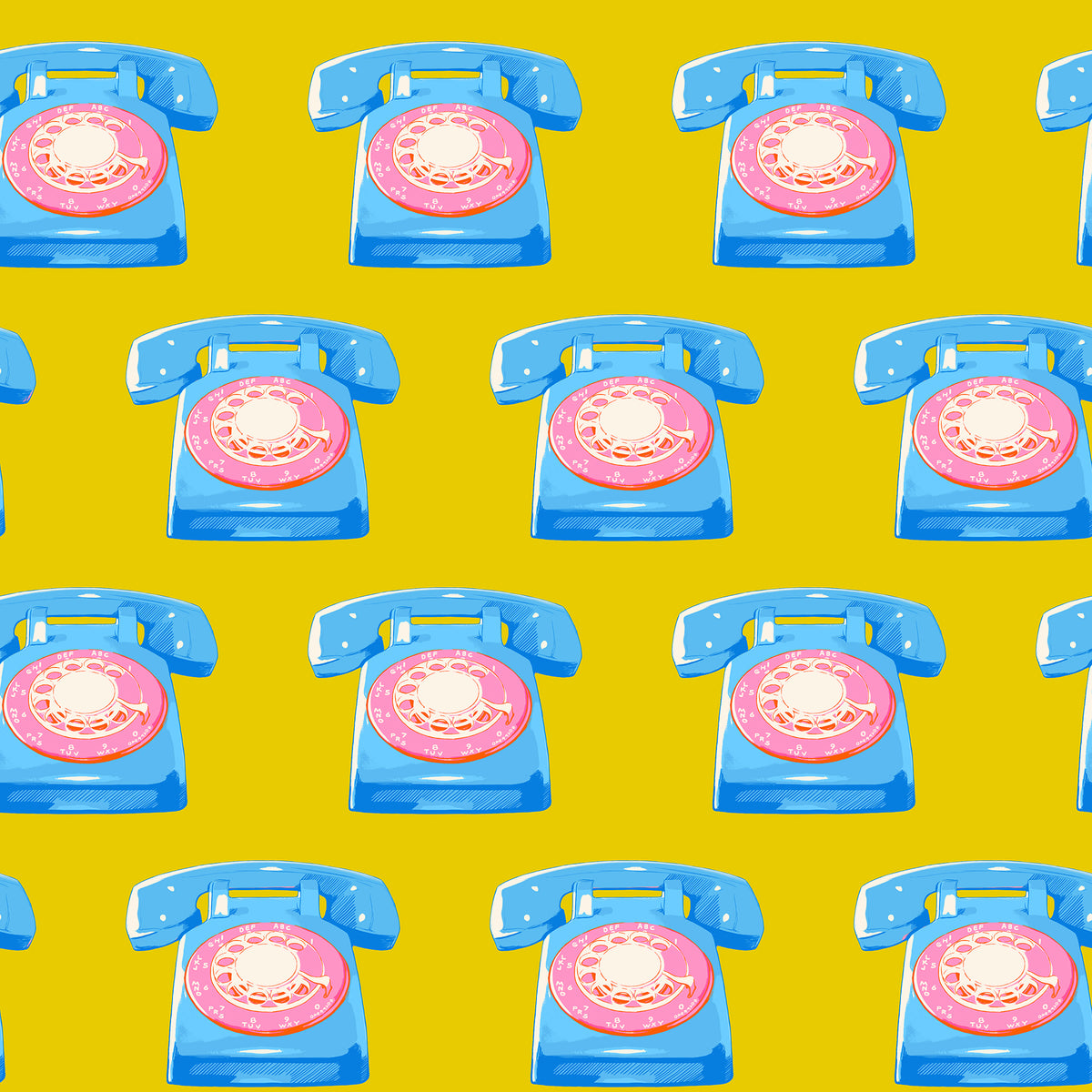 Telephones in Golden Hour | Sparkle Mart