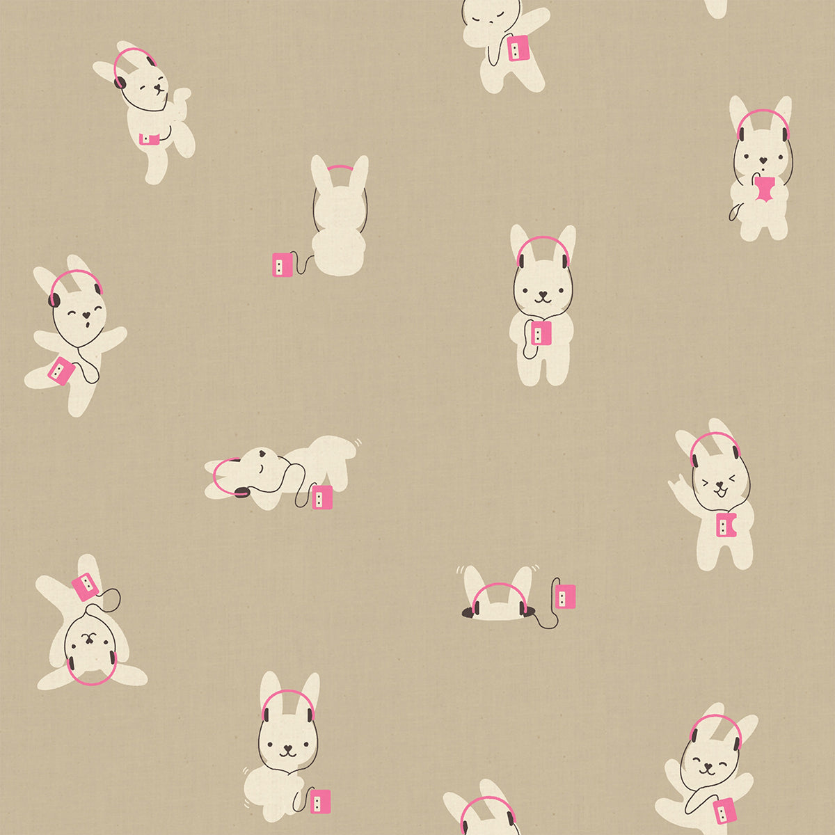 Rabbeats in Khaki | Lofi Linens