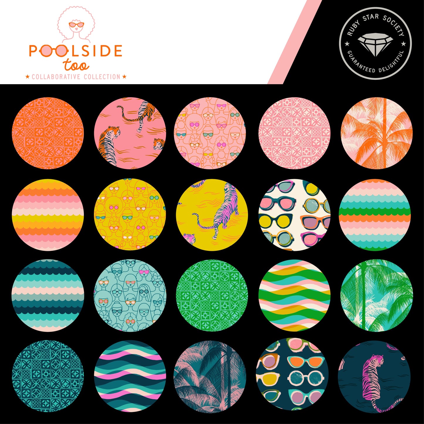 Poolside Too | Fat Quarter Bundle
