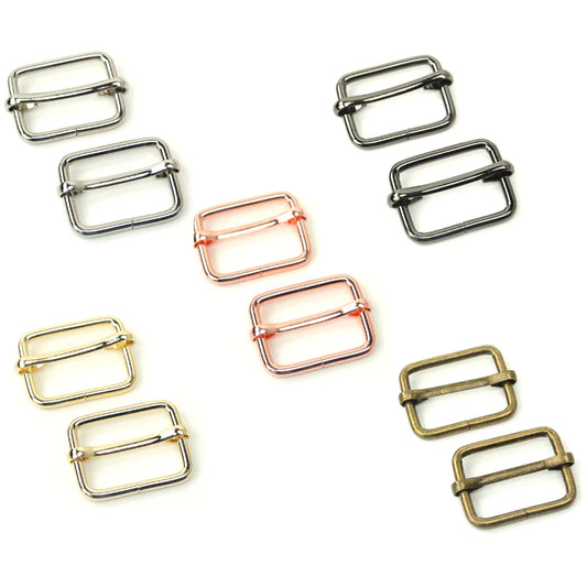 1 Inch Slider Buckles | Set of 2