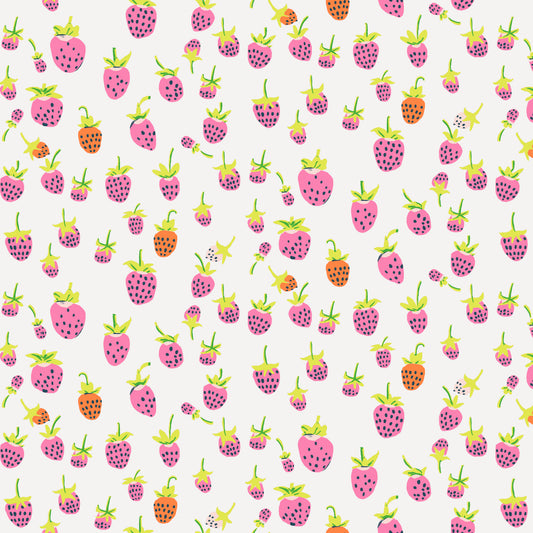Strawberries in Blush | Heather Ross Favorites