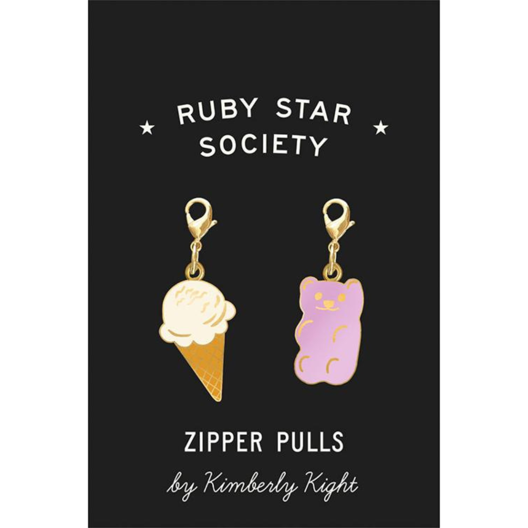 Gummy Bear + Ice Cream | Zipper Charms
