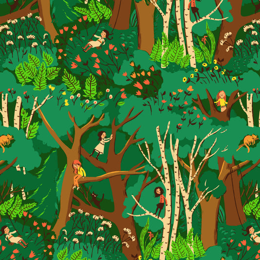 Climbing Trees in Jade | Heather Ross Favorites