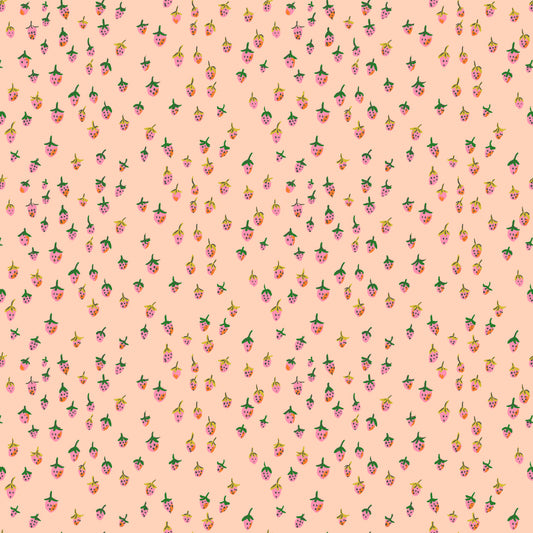 Field Strawberries in Blush | Heather Ross Favorites