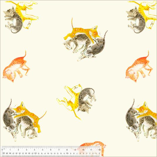 Barn Kittens in Ivory | Heather Ross by Hand