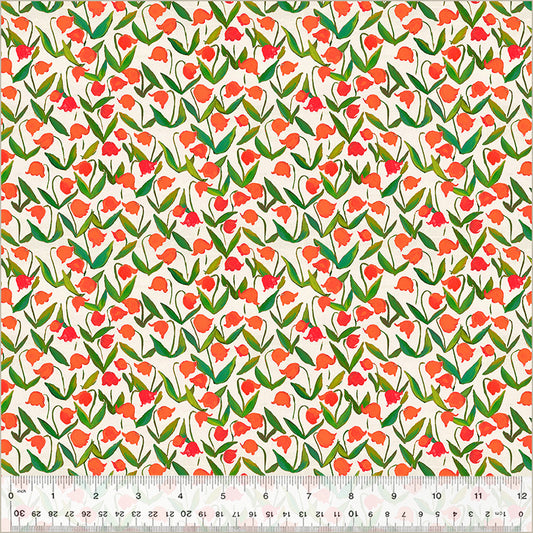 Flowerbed in Cotton | Heather Ross by Hand