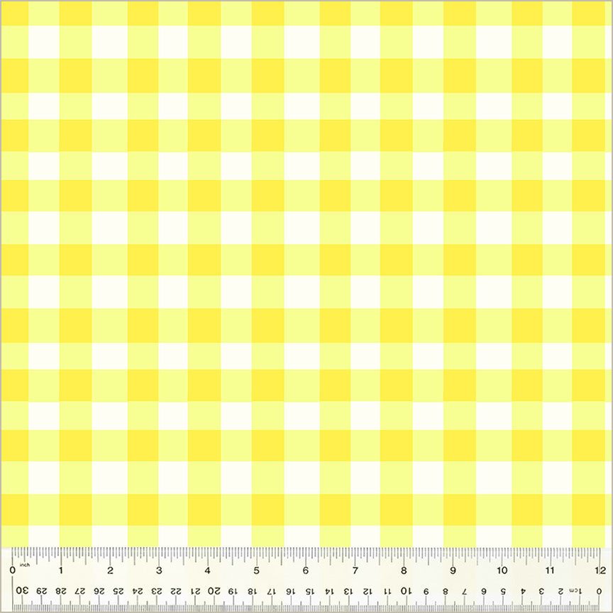 Essential Gingham in Lemon | Heather Ross by Hand