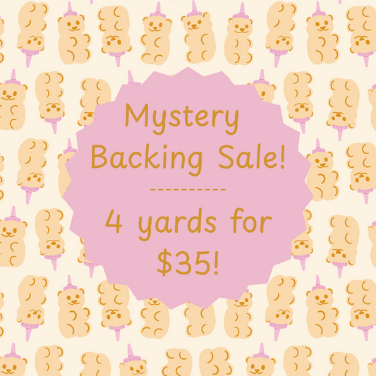 Mystery Backing | 4 yards
