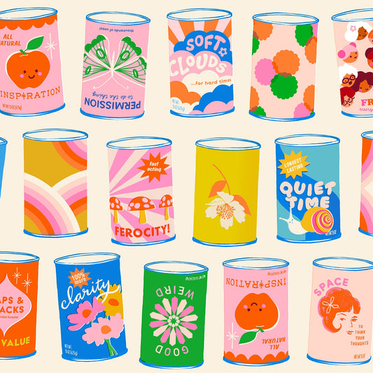 Can Can in Natural | Sparkle Mart