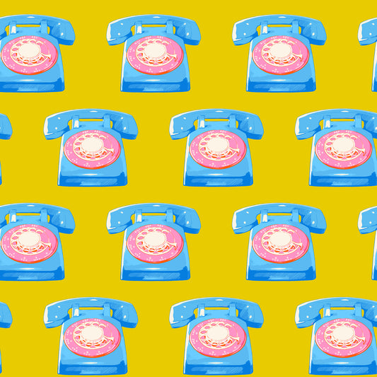 Telephones in Golden Hour | Sparkle Mart