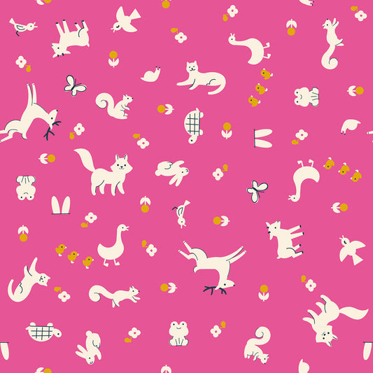 Menagerie in Raspberry | Woodland Park