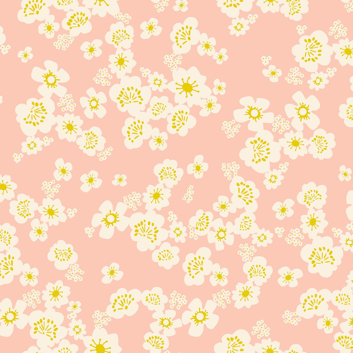 DOUBLE GAUZE Hana in Peach Blossom | Paper Cuts 2