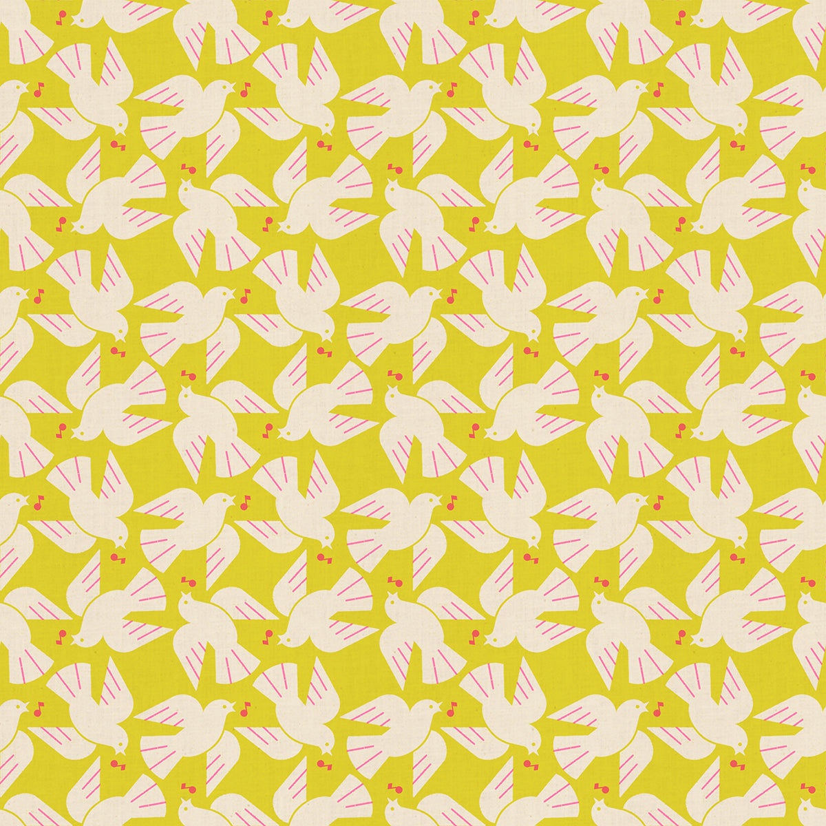 Flock Yeah in Citron | Lofi Linens