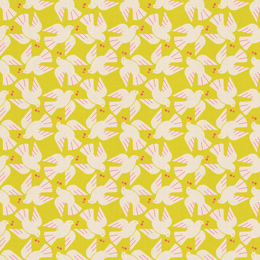 Flock Yeah in Citron | Lofi Linens