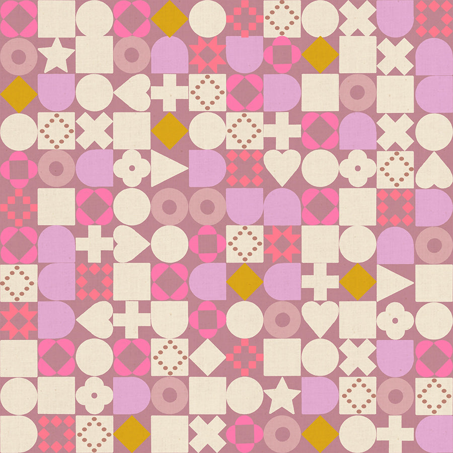 Blocked in Lilac | Lofi Linens