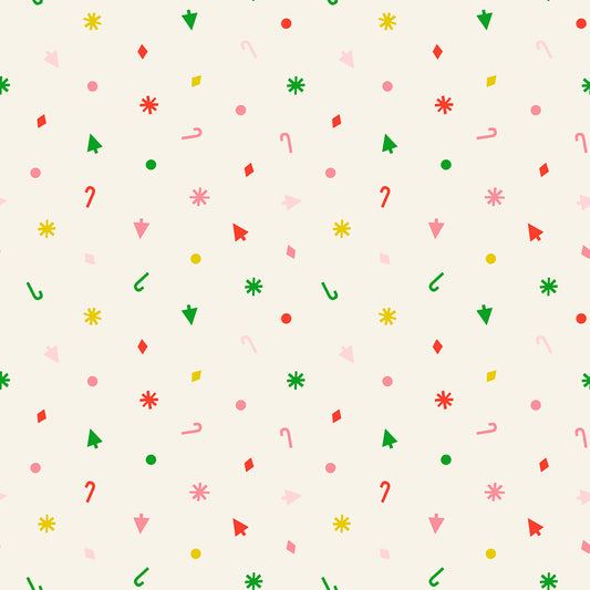 Christmas Confetti in Multi | Merry Happy
