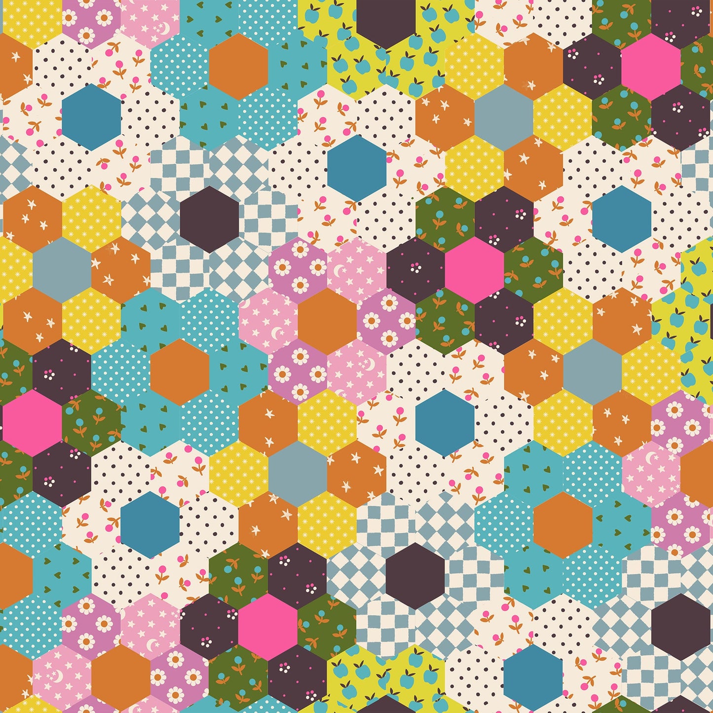 Flower Garden in Turquoise | Catnap