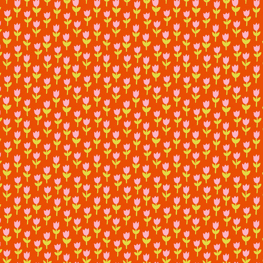 Tulips in Warm Red | 1-800-Calico