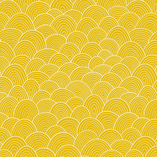 Petals in Goldenrod | Verbena