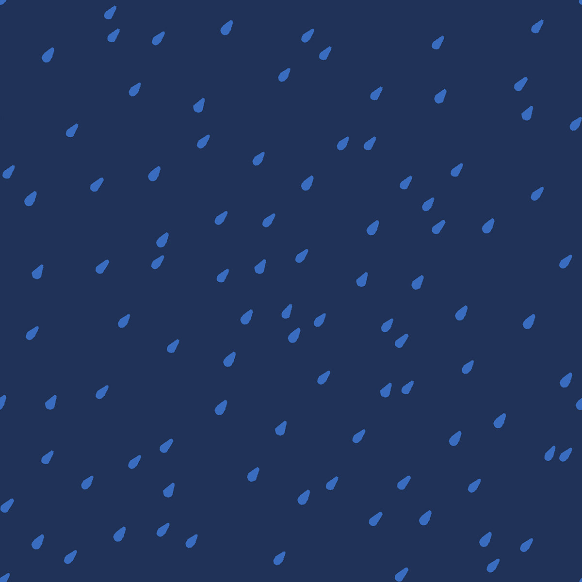 Water Drops on Navy | Water