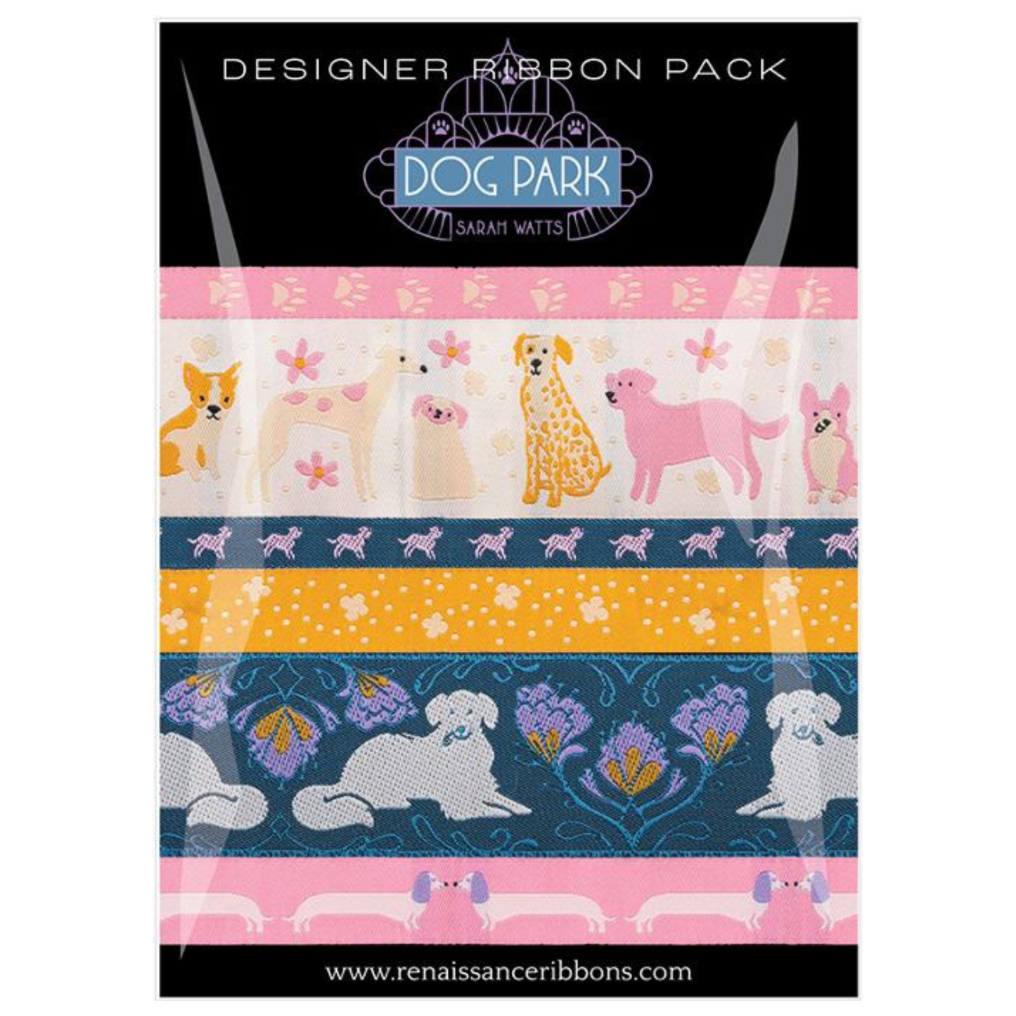 Dog Park | Woven Ribbon