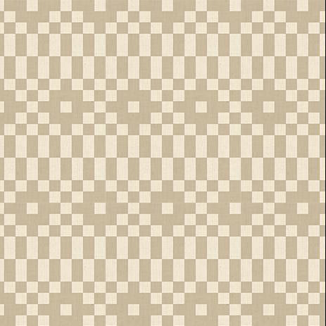 Bitmapped in Khaki | Lofi Linens