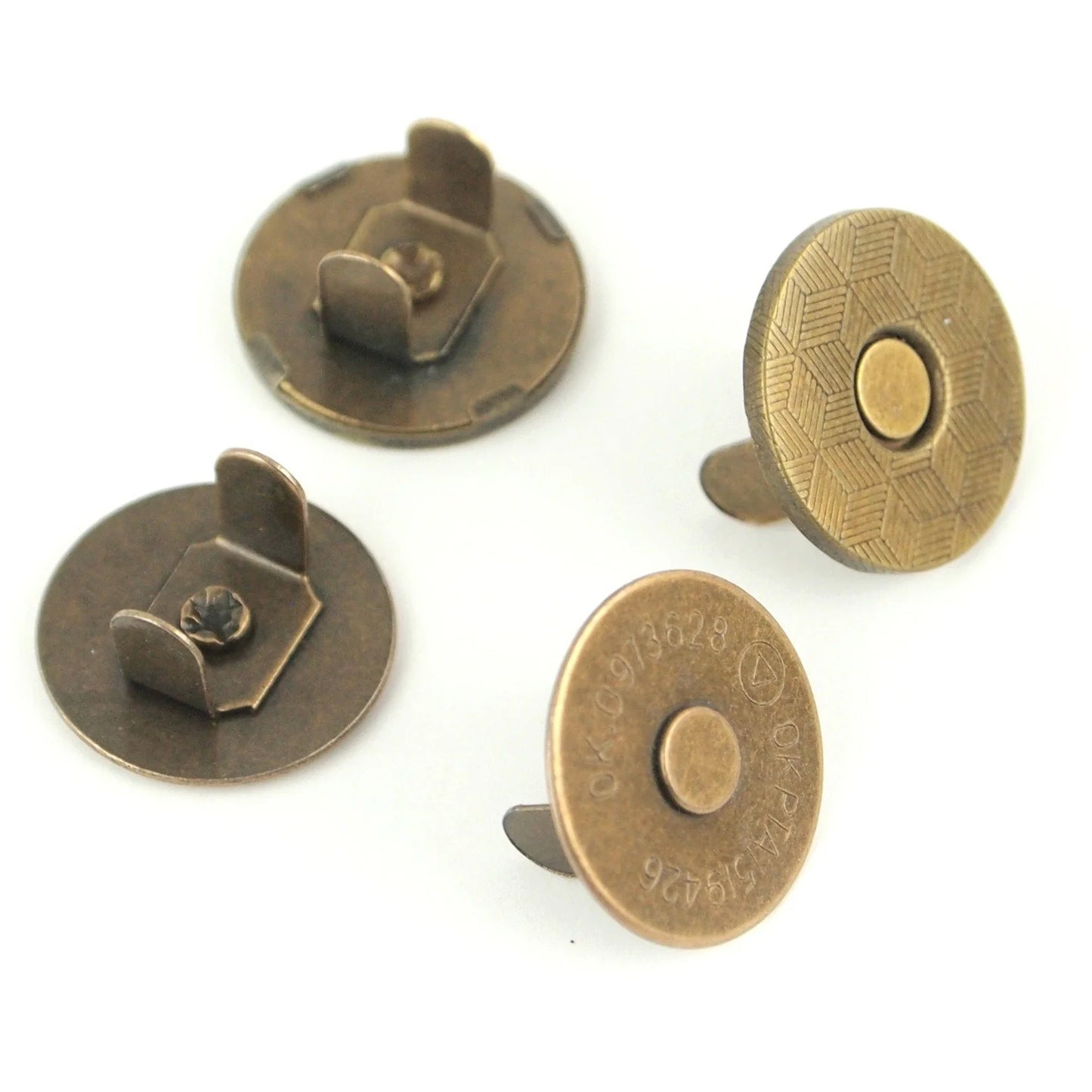 1/2 Inch Magnetic Snaps | Set of 2