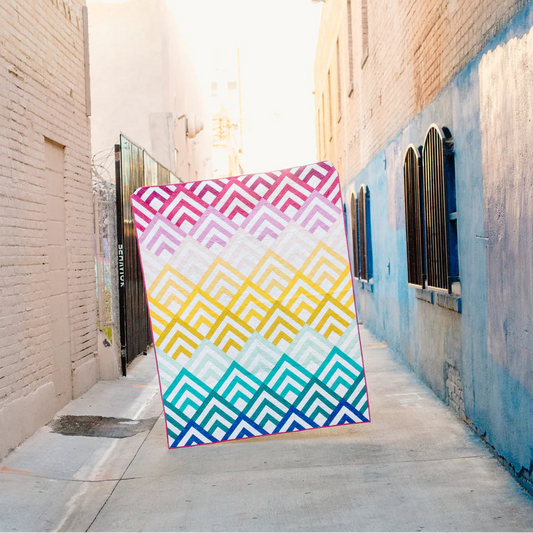 Cabin Peaks Quilt | Printed Pattern