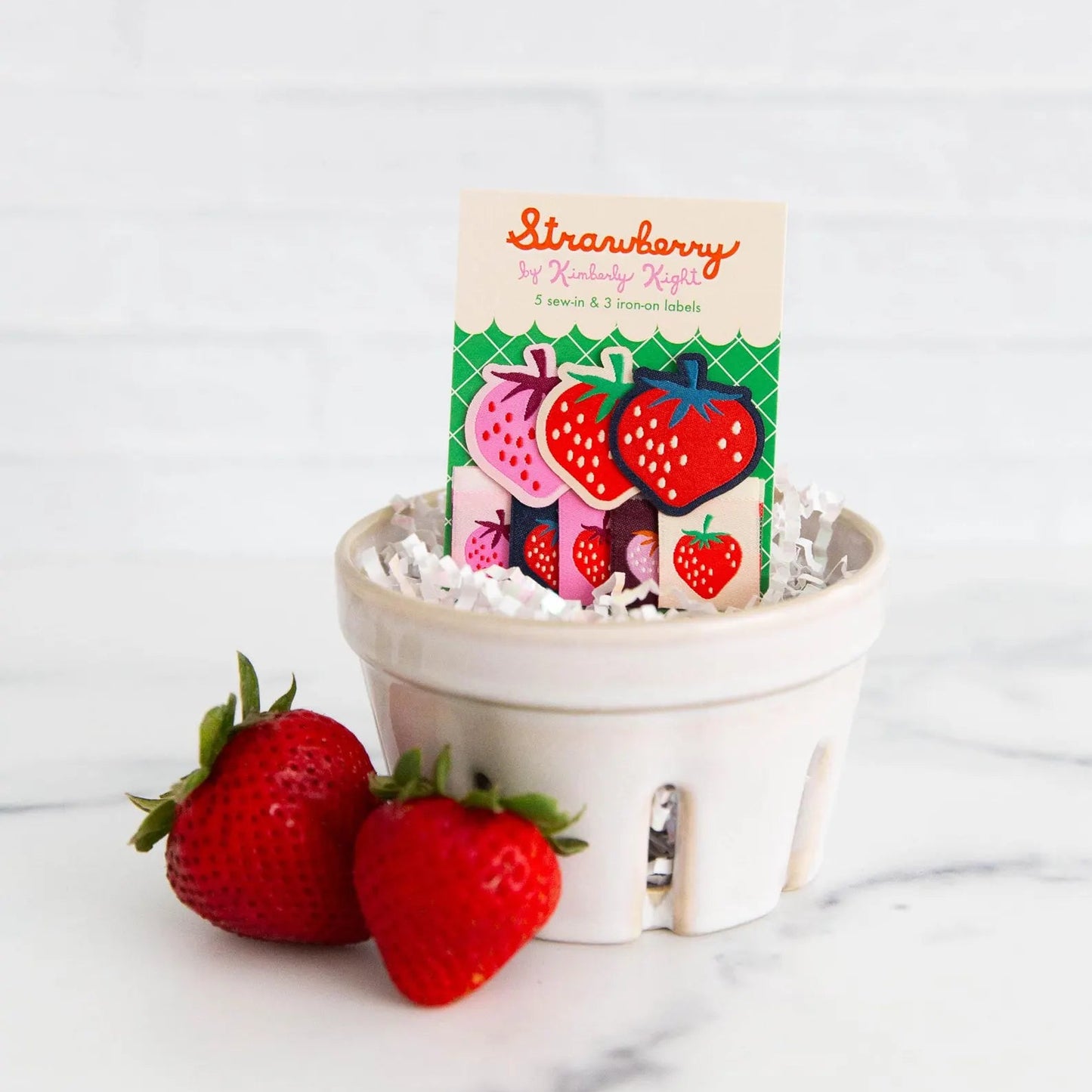 Classic Strawberries | Woven Labels