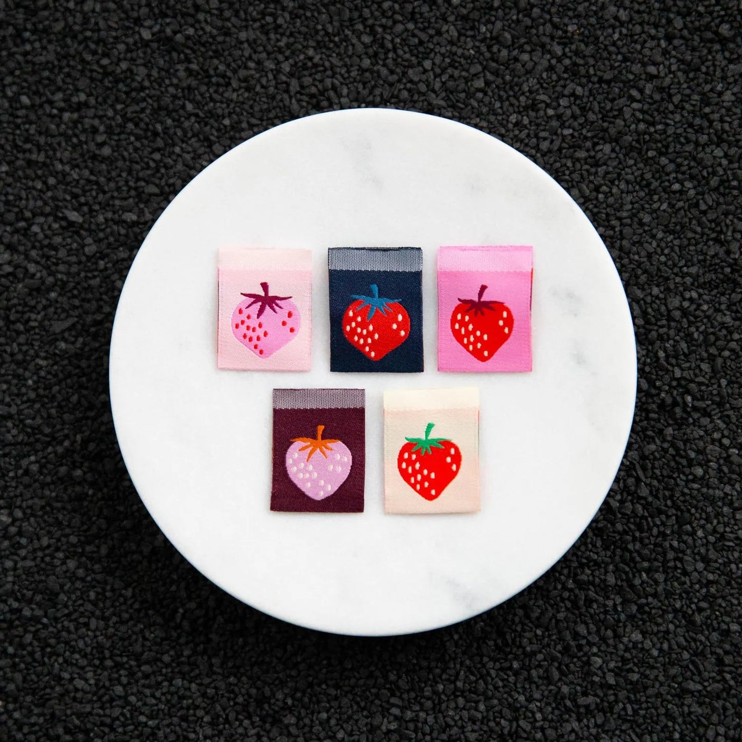 Classic Strawberries | Woven Labels