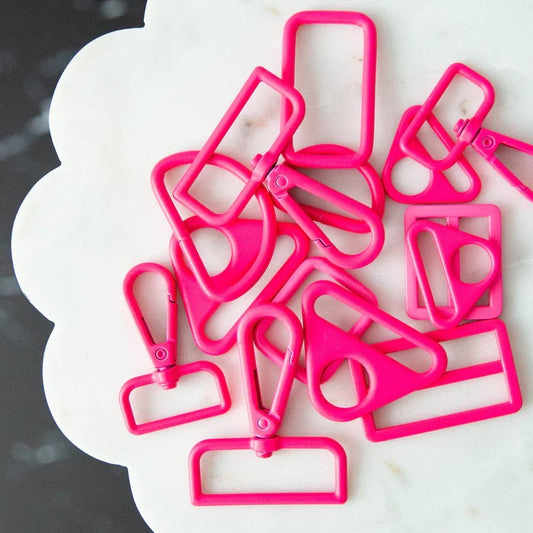 Pink Harware Bag Making – Sleepy House Studio