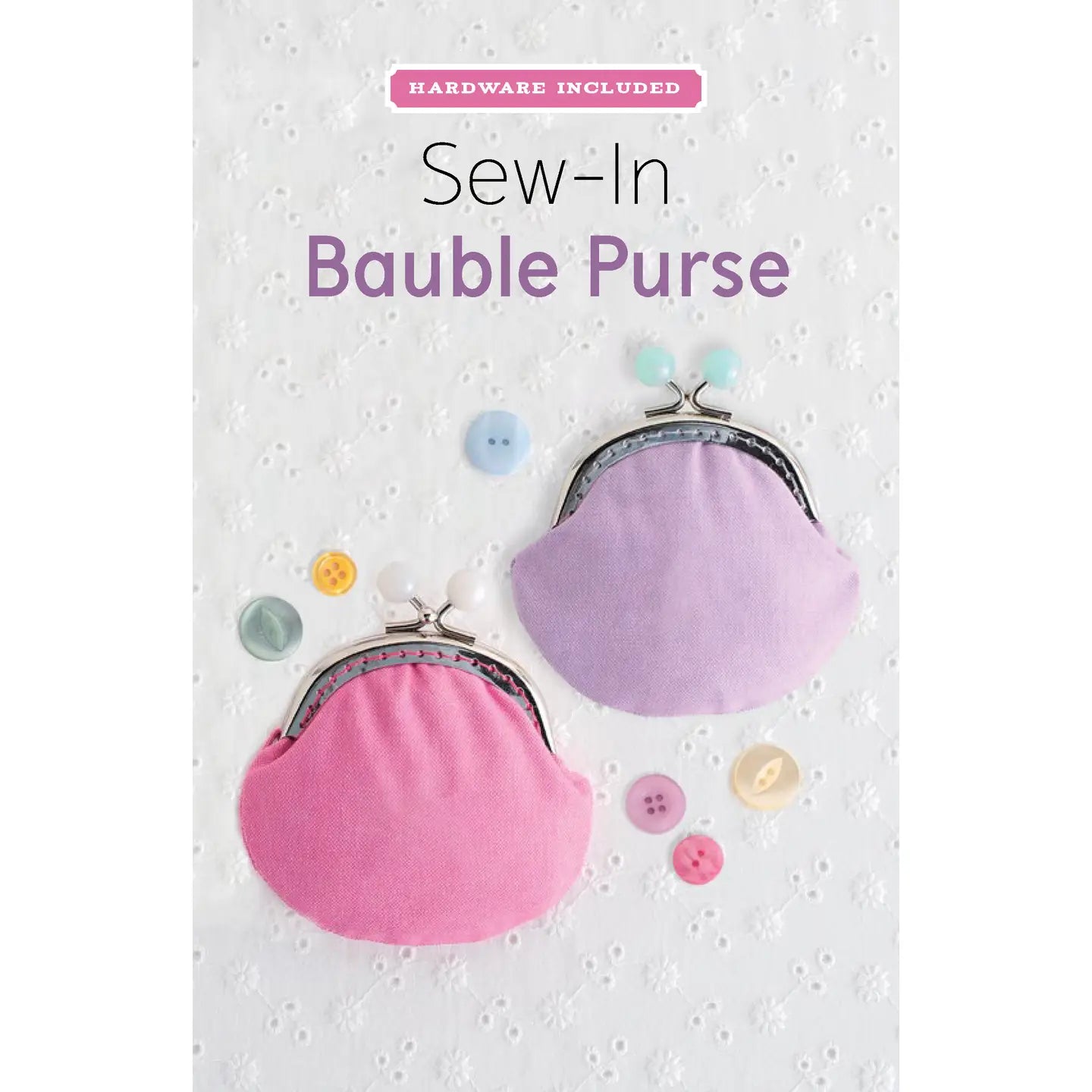 Sew-In Bauble Purse | Pattern + Hardware
