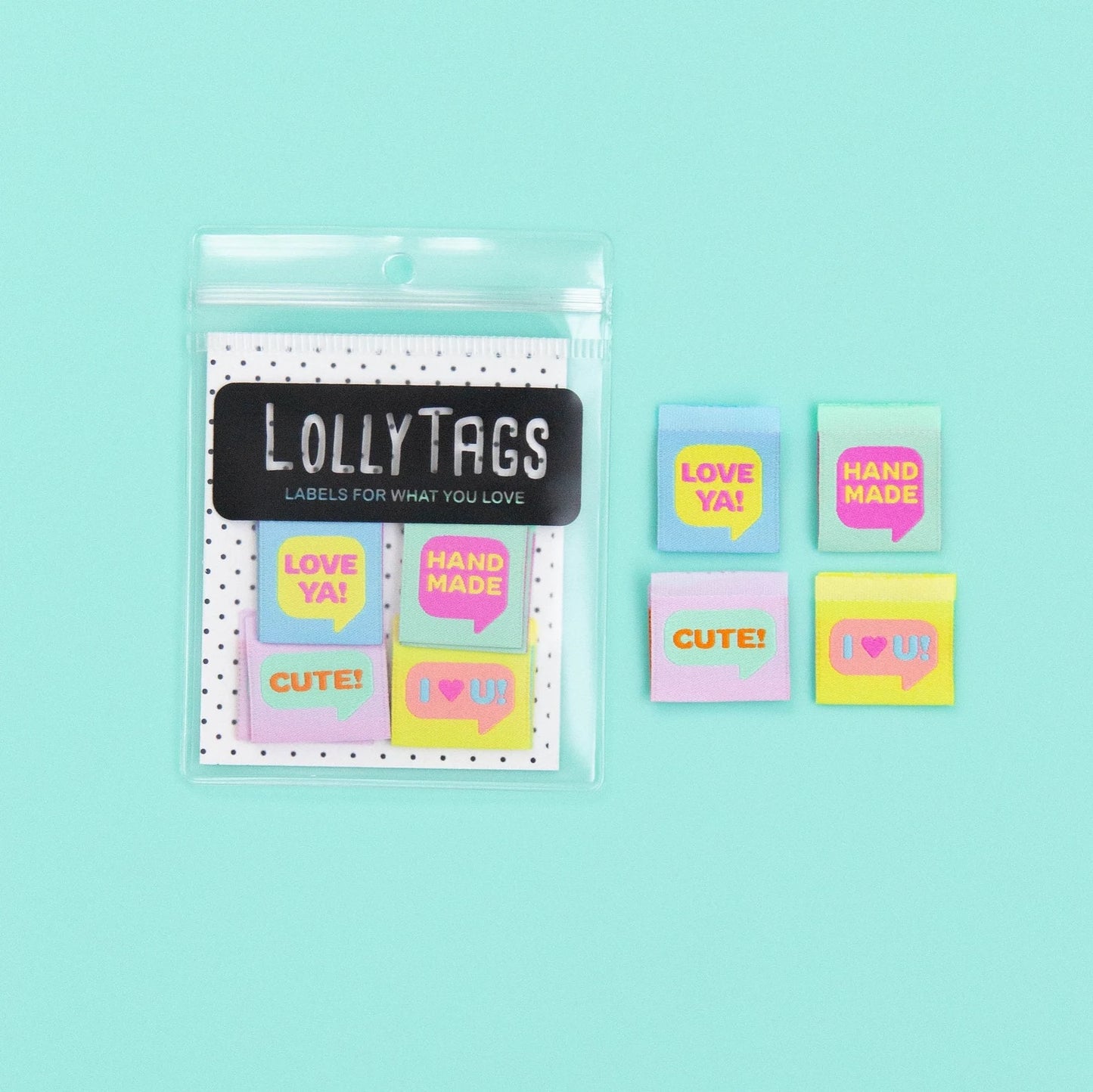Speech Bubbles | Woven Labels