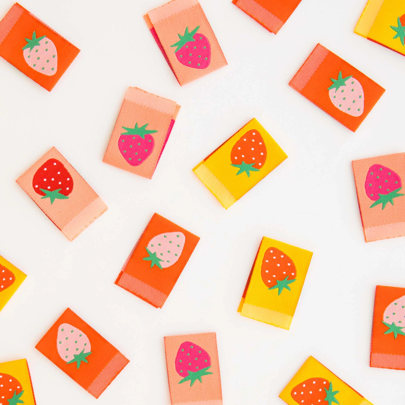 Strawberry Multipack | Woven Labels
