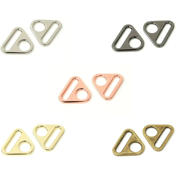 Triangle Rings | 1 inch | Set of 2