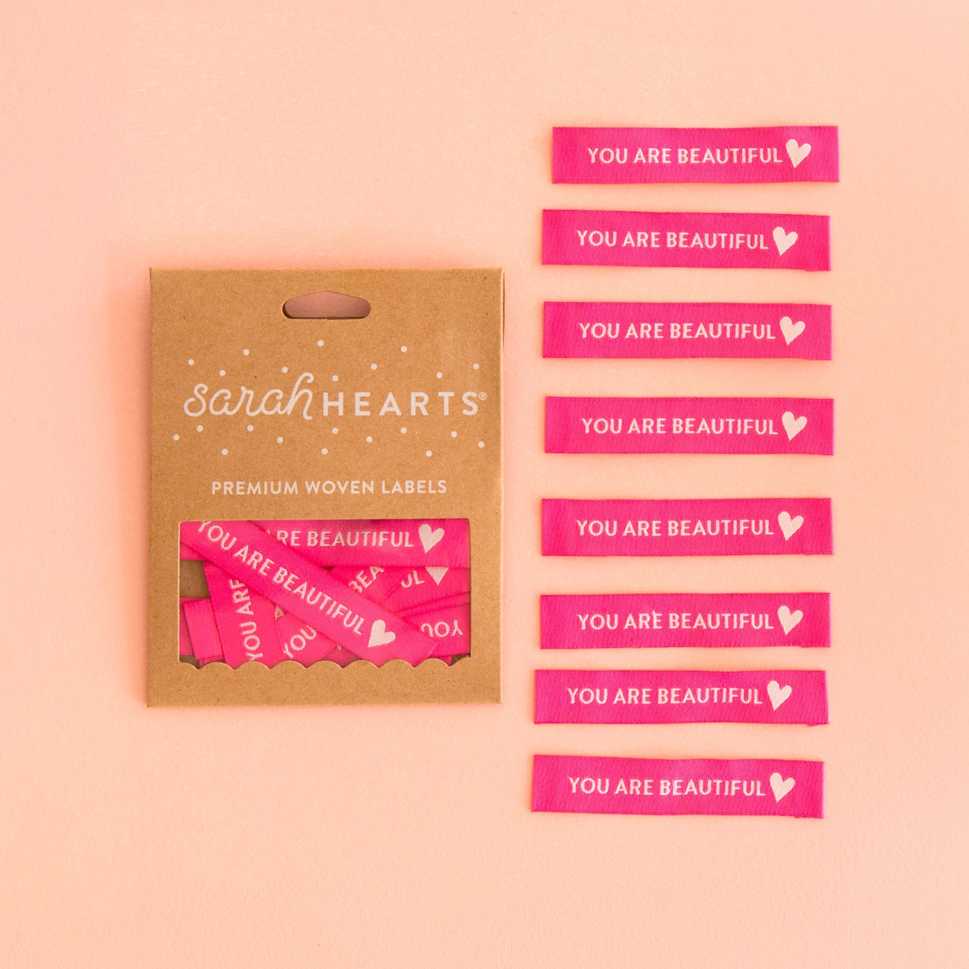You Are Beautiful | Woven Labels