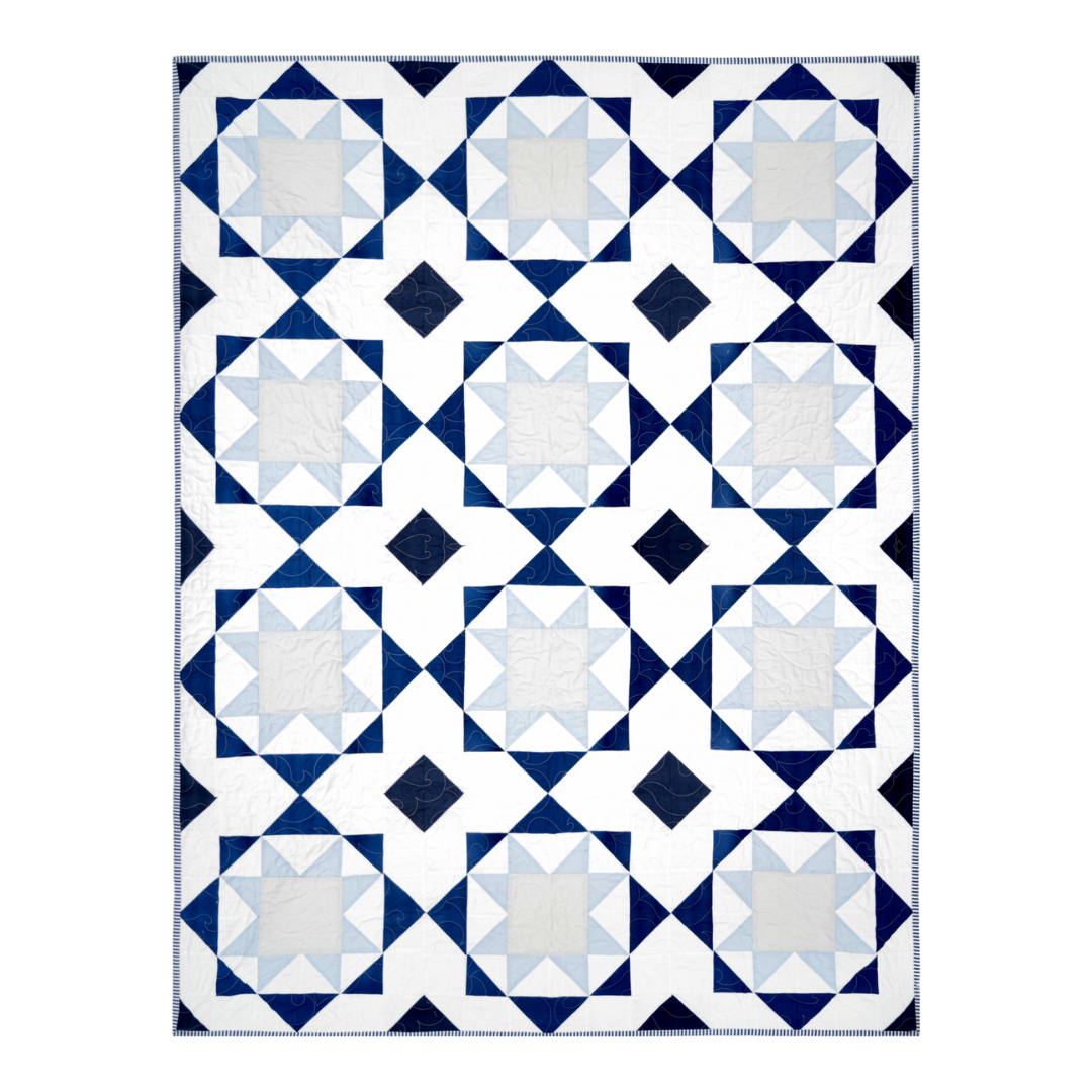 Santorini Quilt | Printed Pattern