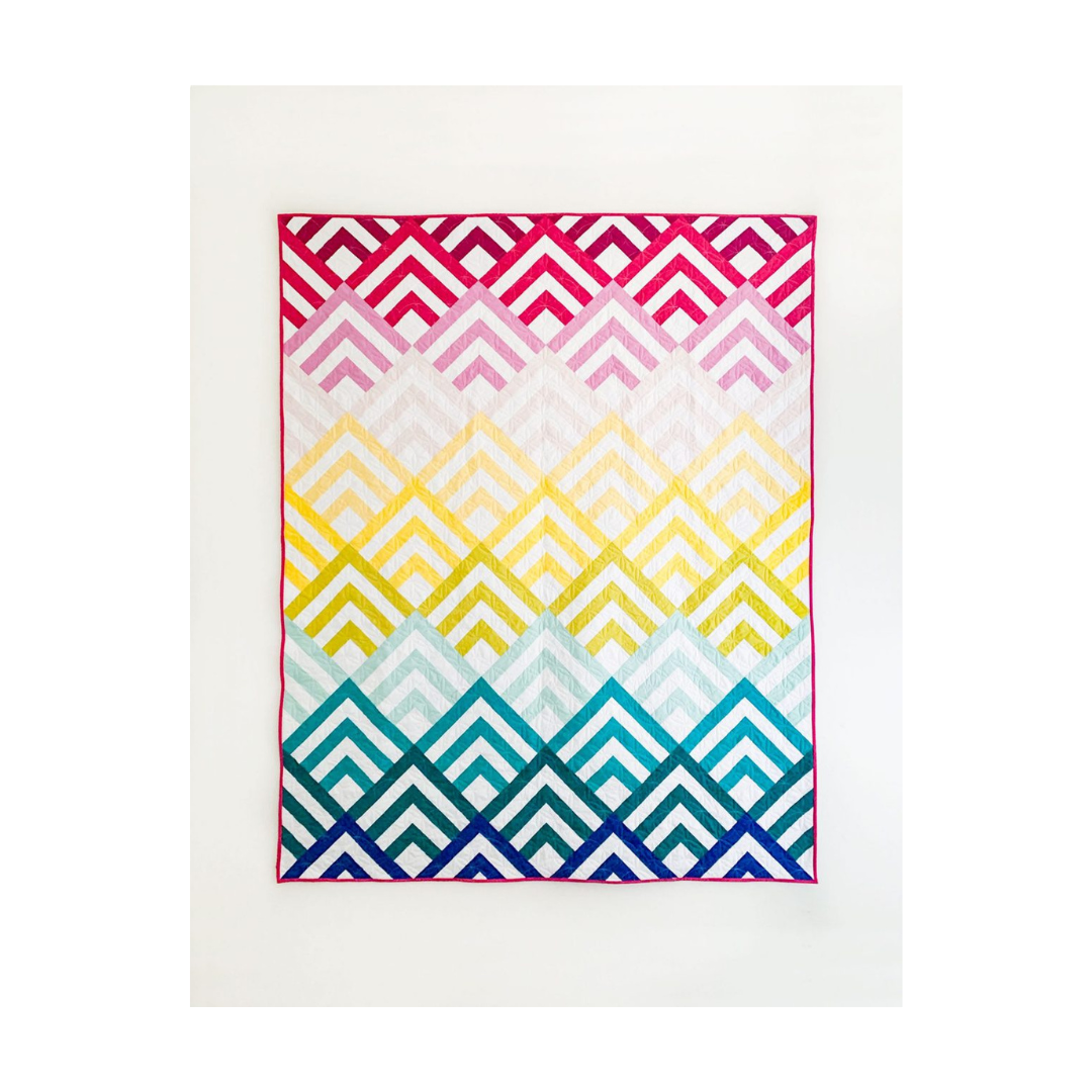 Cabin Peaks Quilt | Printed Pattern