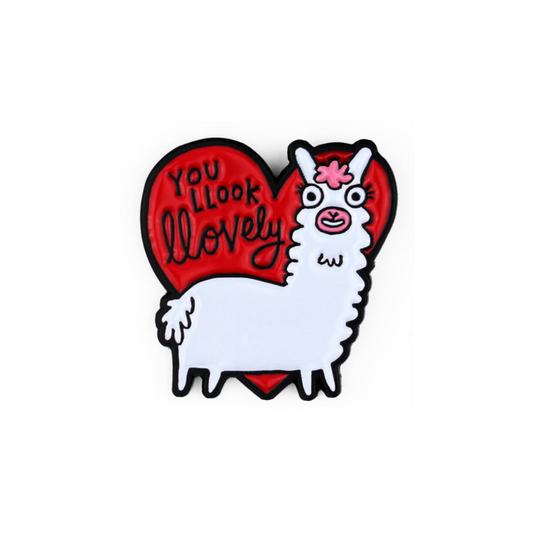 You Llook Llovely | Enamel Pin