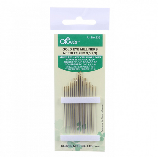 Gold Eye Milliners Needles