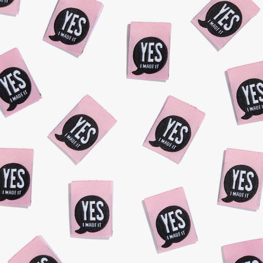 Yes I Made It | Woven Labels